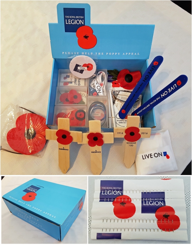 Royal British Legion ‘Poppy Appeal’ Merchandise. Courtesy/© Andy Chaloner.